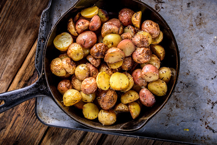 Garlic & Dill Roasted Potatoes