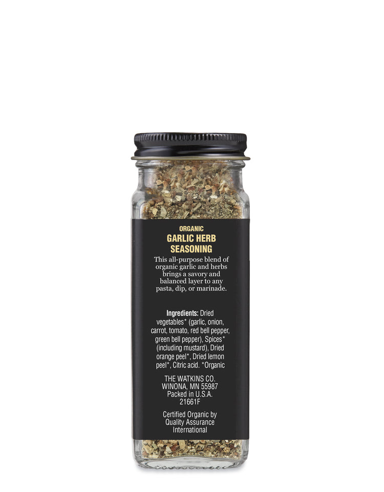 Organic Garlic Herb Seasoning