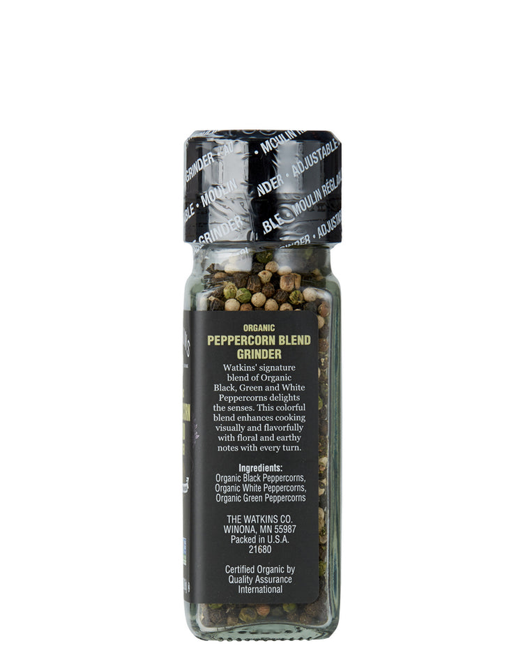 Organic Peppercorn Blend Grinder