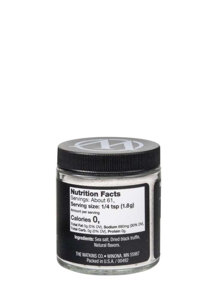 Black Truffle Sea Salt, 3.9 oz.