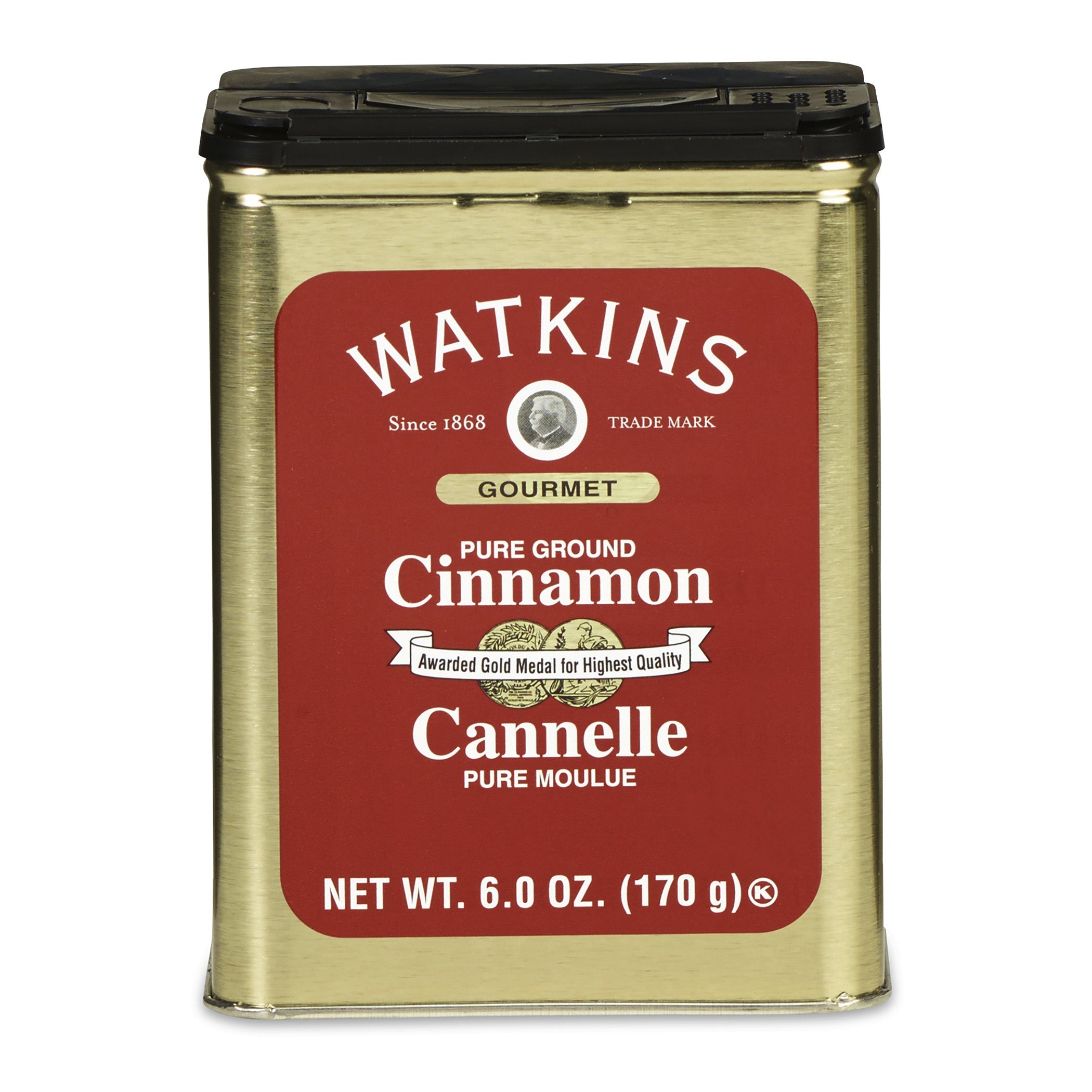 Watkins Pure Ground Cinnamon Spice Tin