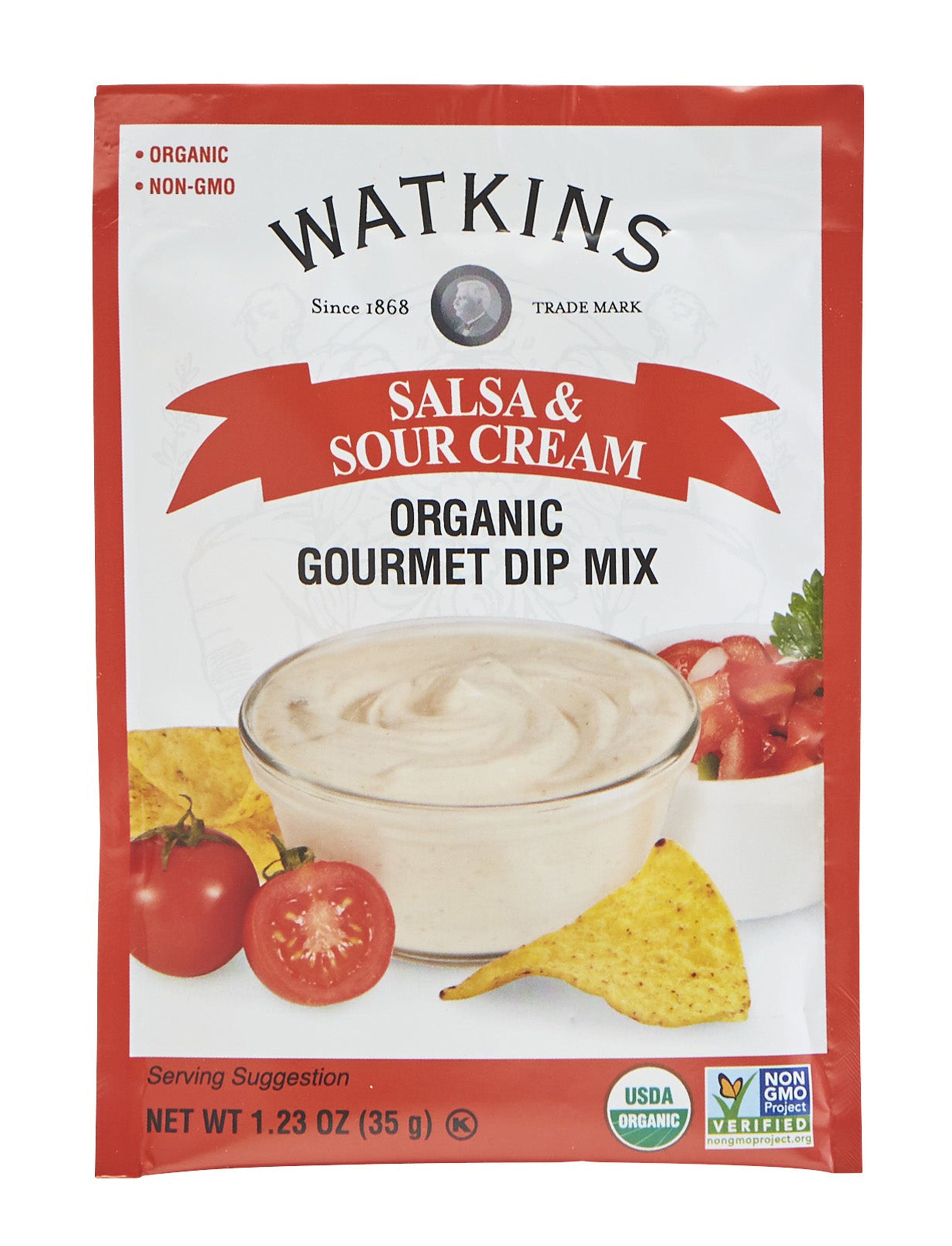 Organic Salsa Sour Cream Dip Mix