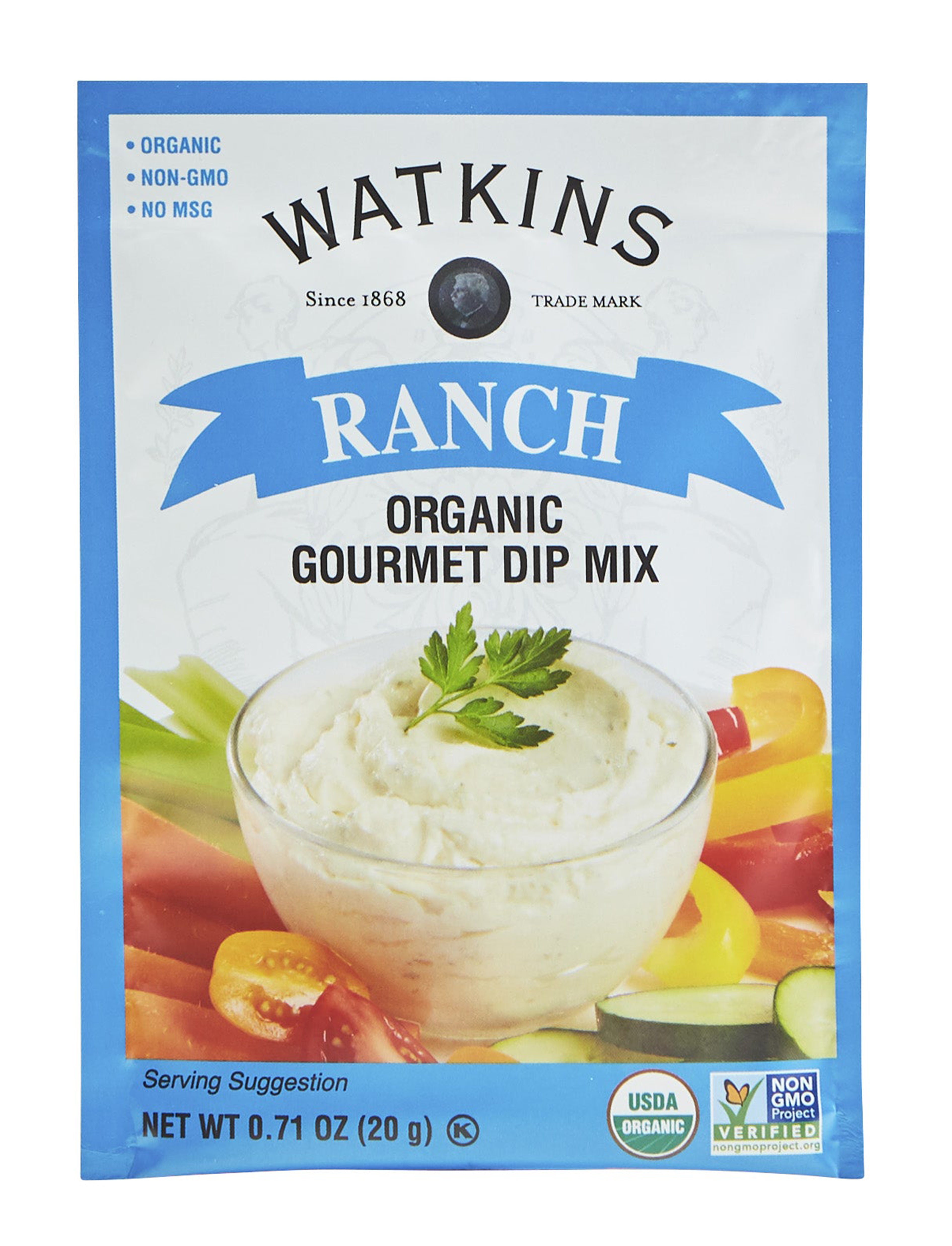 Watkins Organic Ranch Dip Mix