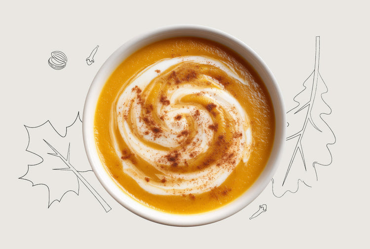 Cinnamon-Spiced Butternut Squash Soup