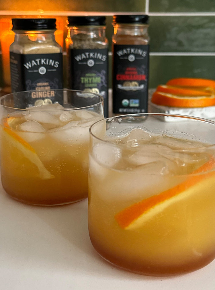 Cinnamon Orange Spiced Mocktail