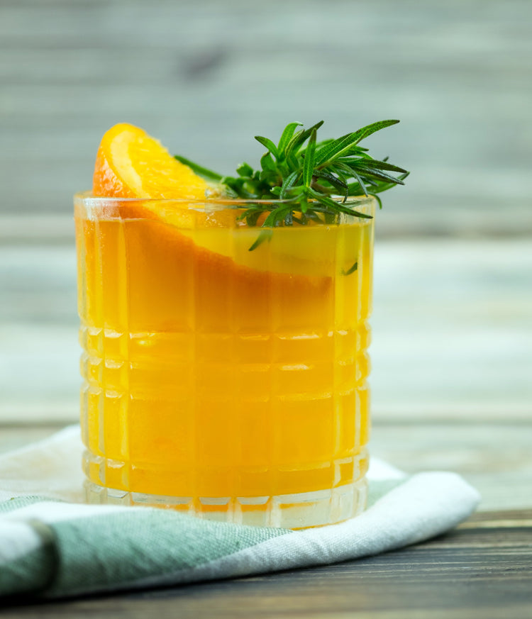 Rosemary Orange Mocktail