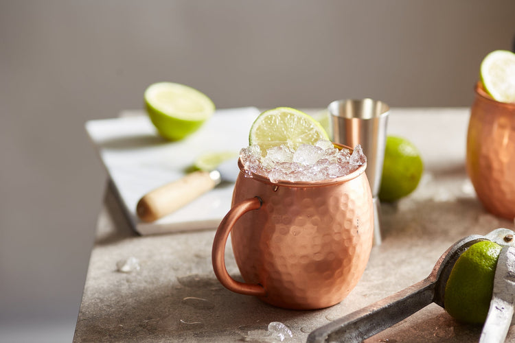 Spiced Apple Mule Mocktail