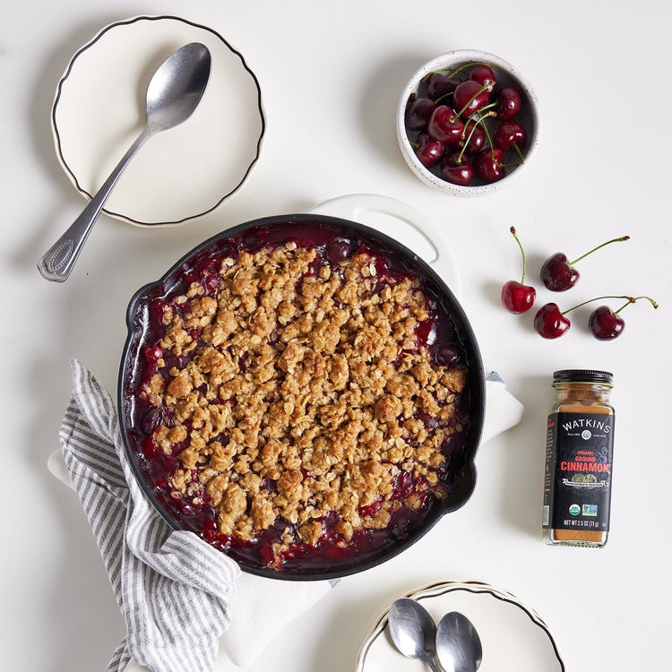 Summer Cherry Crisp
