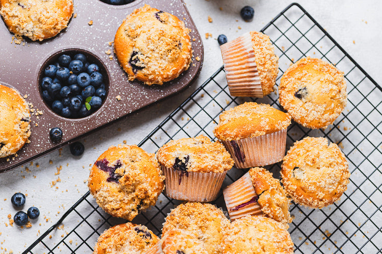 Blueberry Cardamom Muffins with Watkins