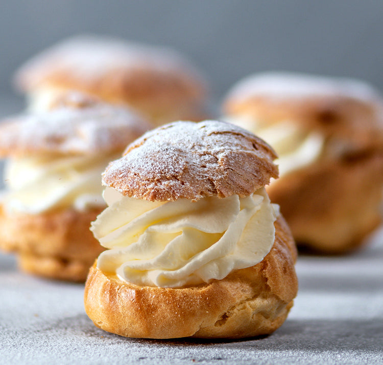 Pumpkin Cream Puffs