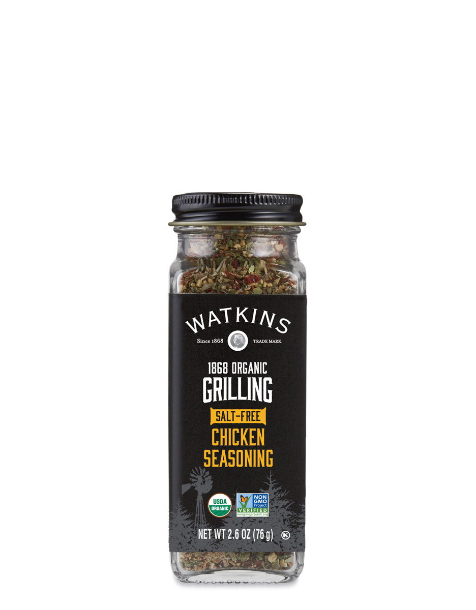 Watkins 1868 Organic Grilling Salt-Free Chicken Seasoning