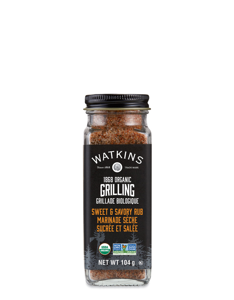 Watkins 1868 Organic Grilling Sweet & Savory Rub