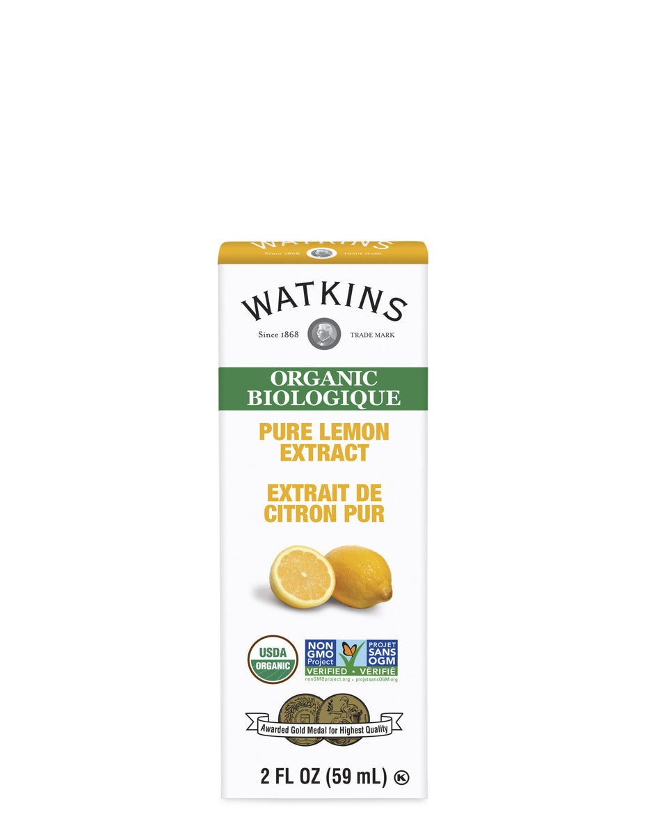 Organic Pure Lemon Extract, 2 fl. oz.