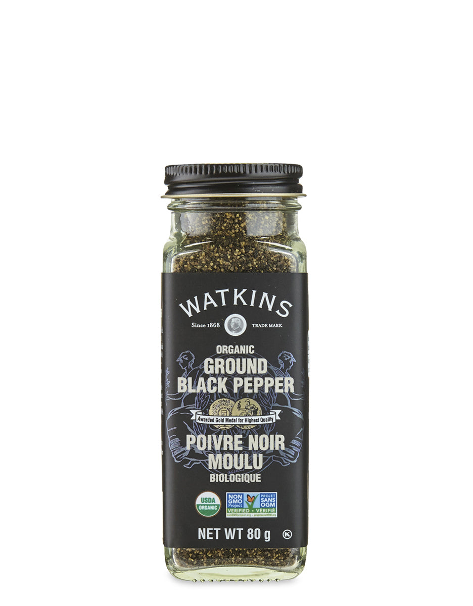 Organic Ground Black Pepper