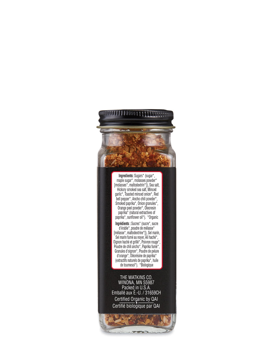 Organic Grilling Smoked Maple Rub