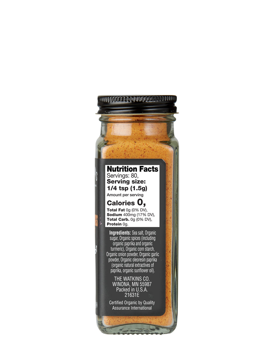 Organic Seasonings with Salt