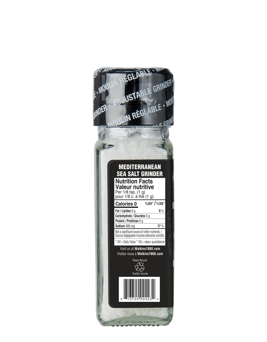Mediterranean Sea Salt Grinder