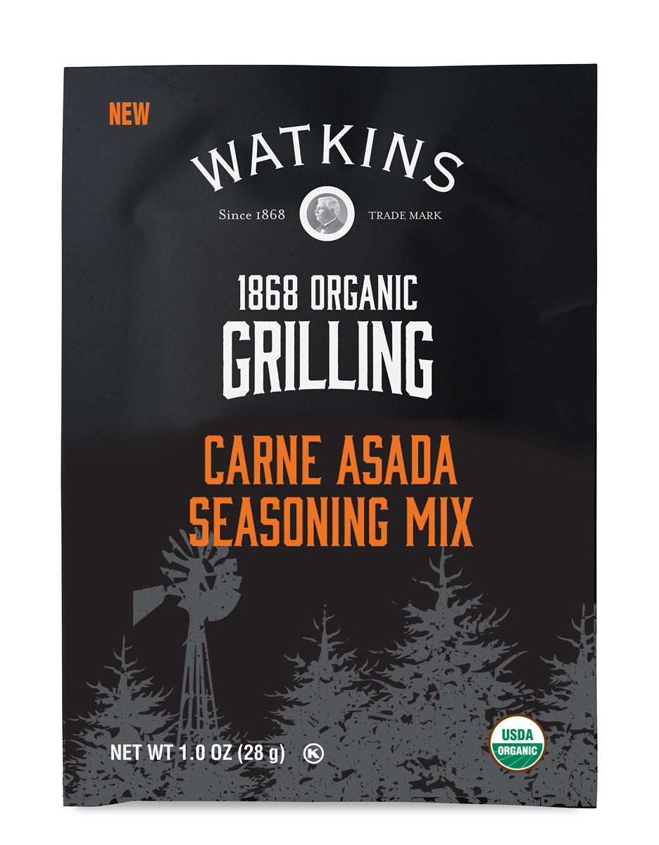 Organic Grilling Carne Asada Seasoning Mix, Pack of 12