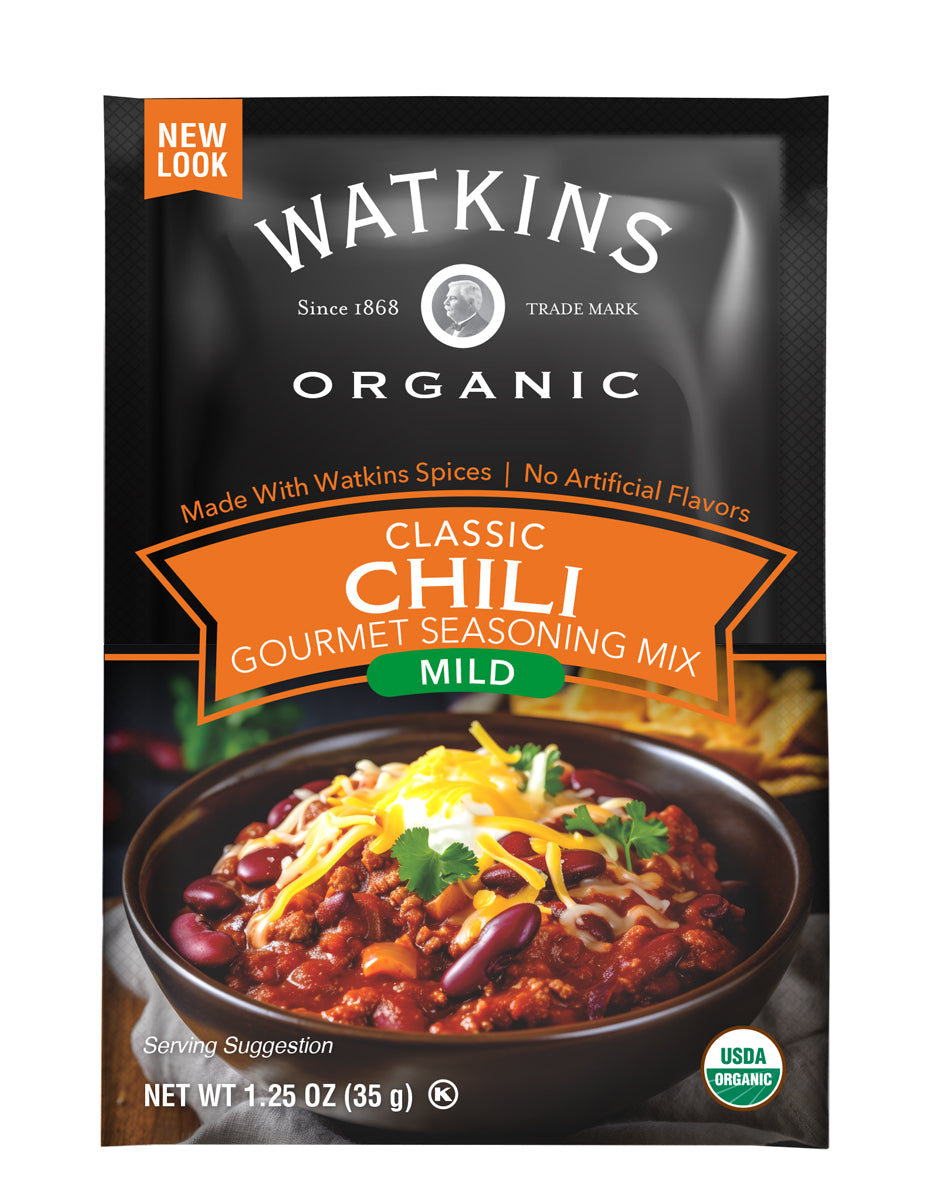 Organic Chili Seasoning Mix - Mild, Pack of 12