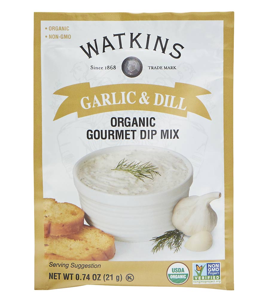 Organic Garlic & Dill Dip Mix