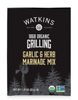 Organic Grilling Garlic Herb Marinade Mix, Pack of 12