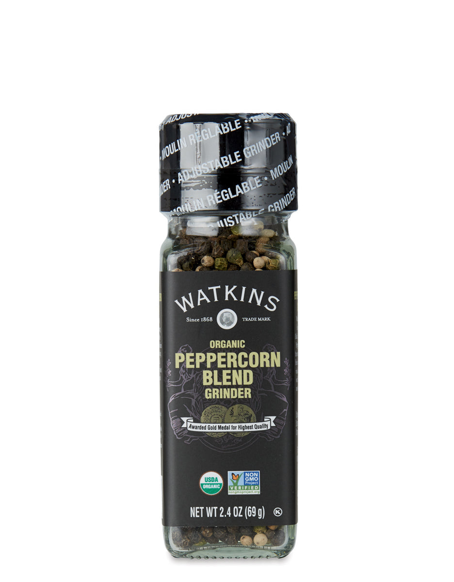 Organic Peppercorn Blend Grinder