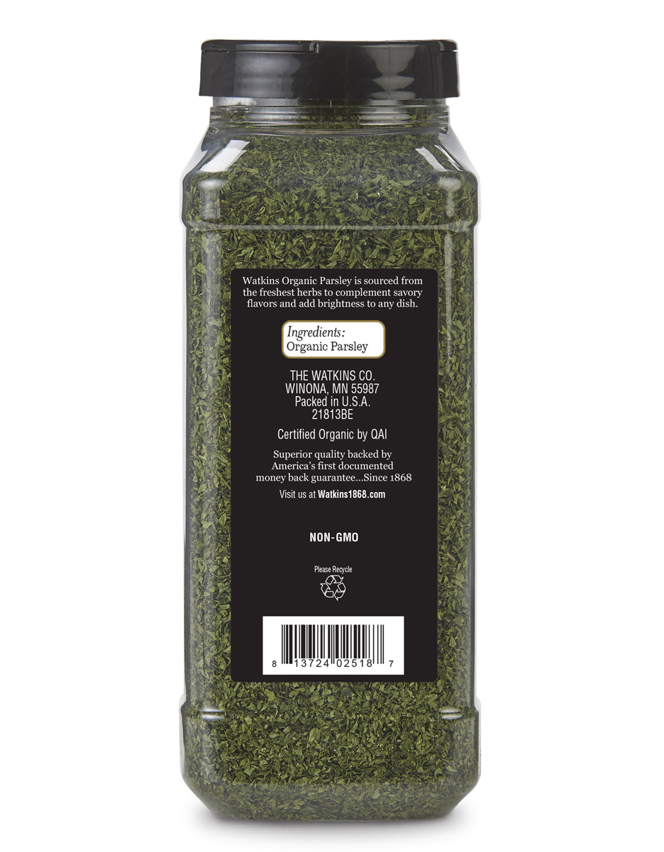 Organic Parsley Flakes, 4.7 oz.