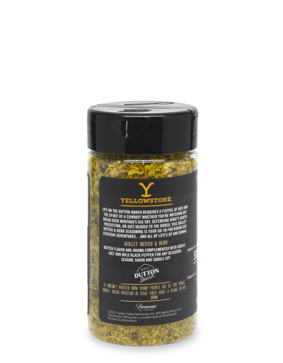 Yellowstone Skillet Butter & Herb Grilling Seasoning & Rub