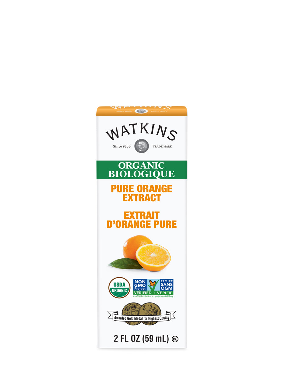 Organic Pure Orange Extract, 59 mL