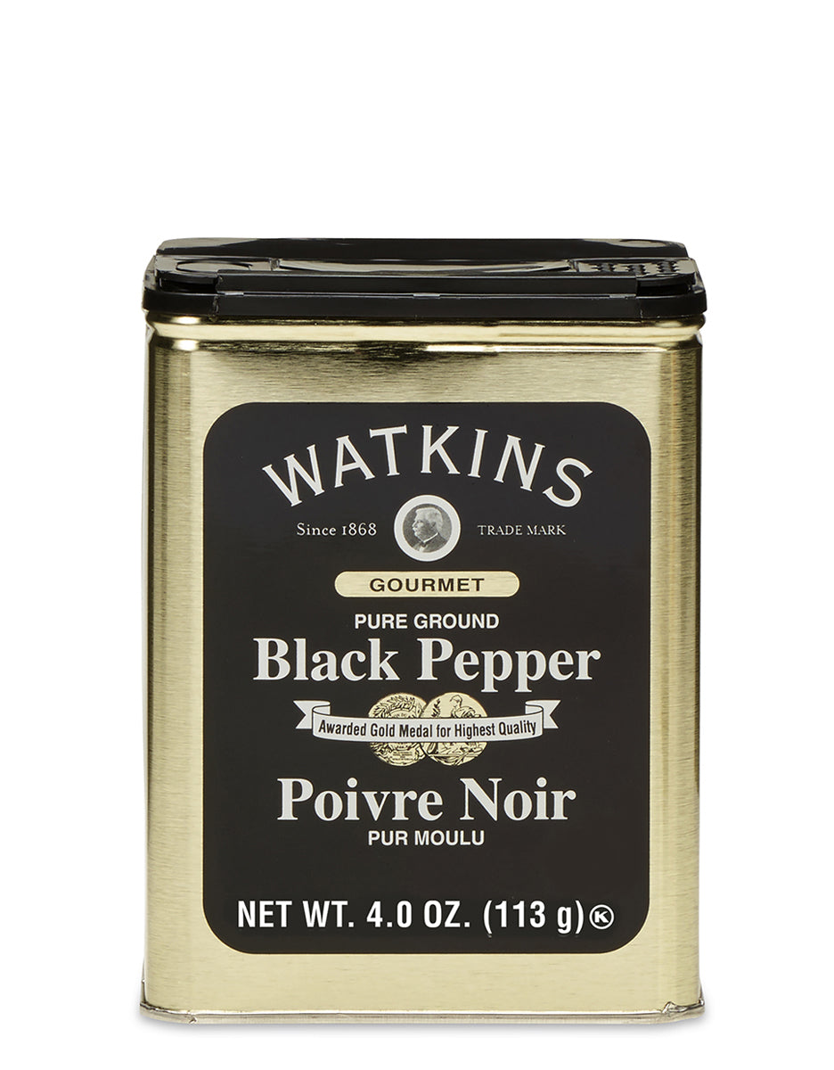 Pure Ground Black Pepper Tin, 113 g