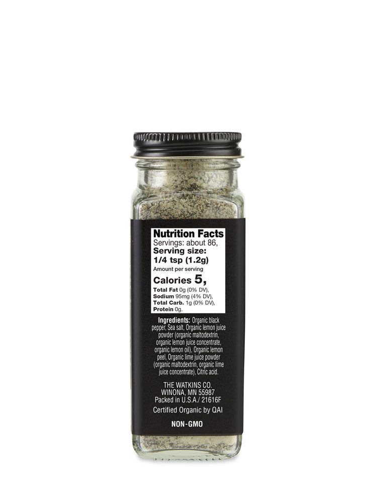 Organic Lemon Pepper Blend