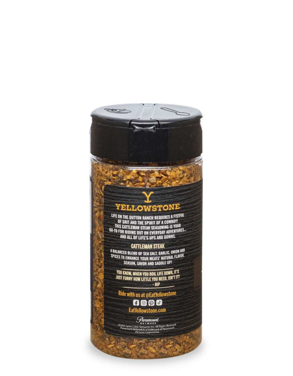 Yellowstone Cattleman Steak Grilling Seasoning & Rub