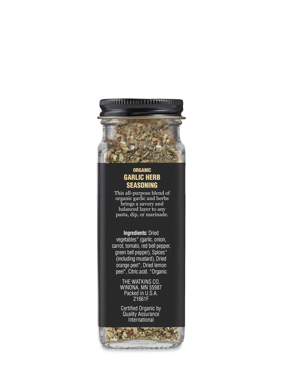 Organic Garlic Herb Seasoning