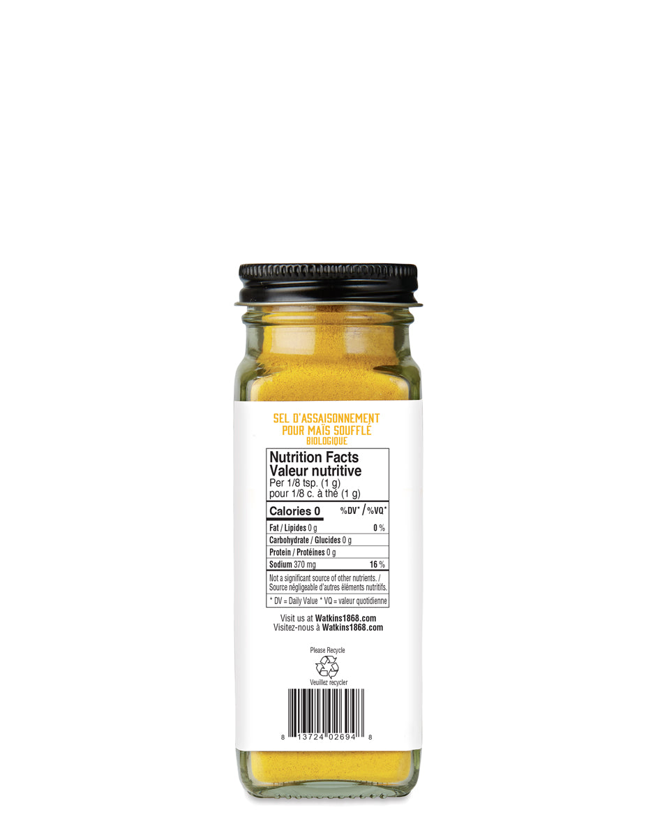 Organic Butter Popcorn Seasoning Salt