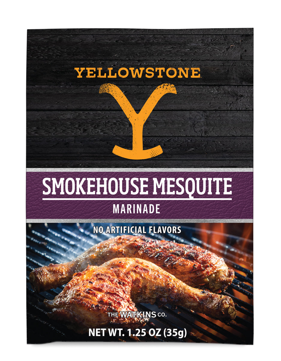 Yellowstone Smokehouse Mesquite Marinade, Pack of 12