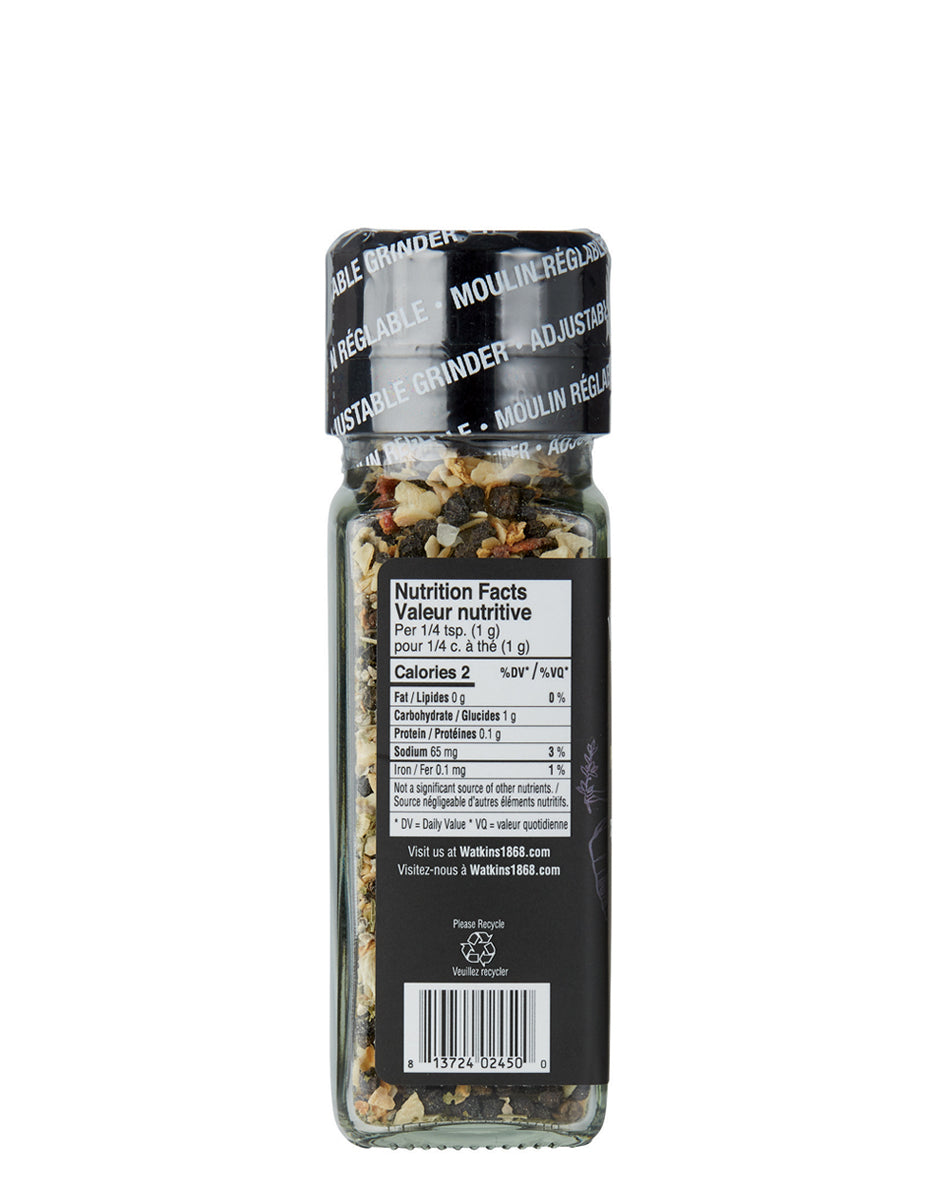 Organic Garlic Peppercorn Grinder