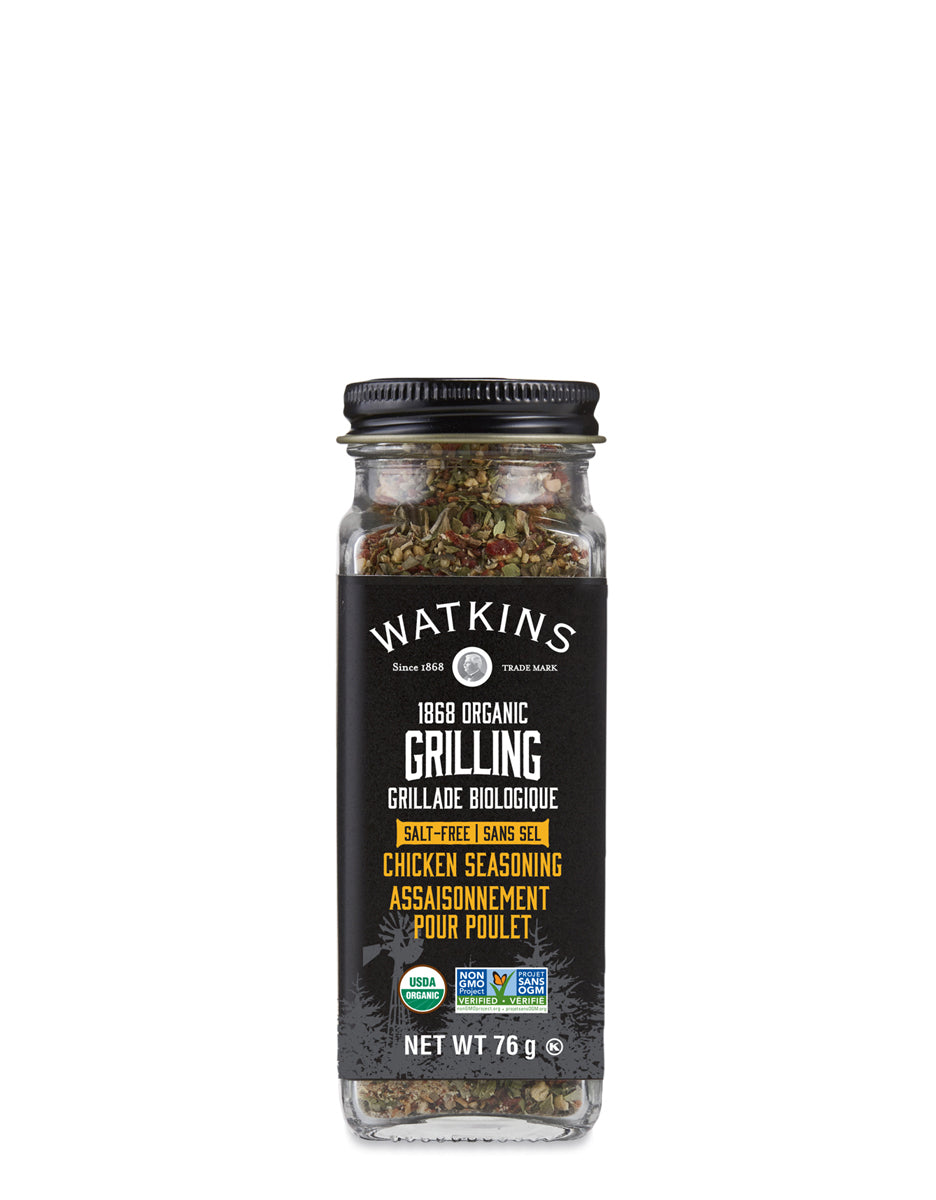 Organic Grilling Salt-Free Chicken Seasoning