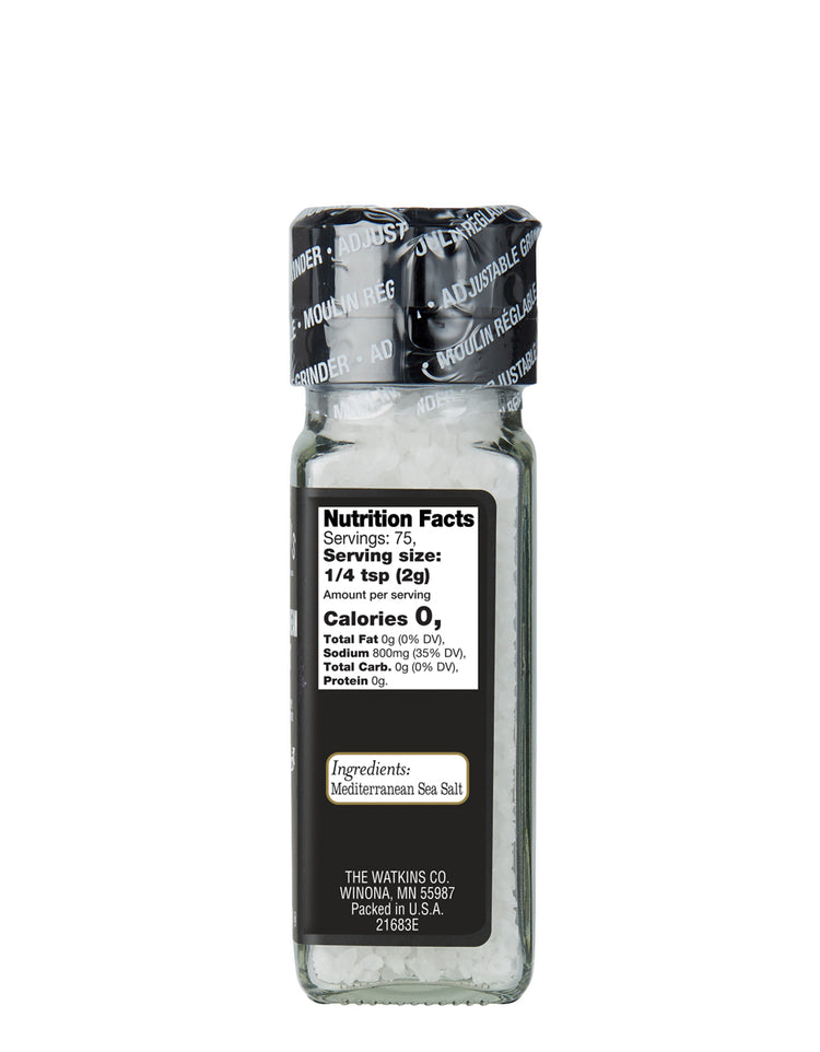 Mediterranean Sea Salt Grinder