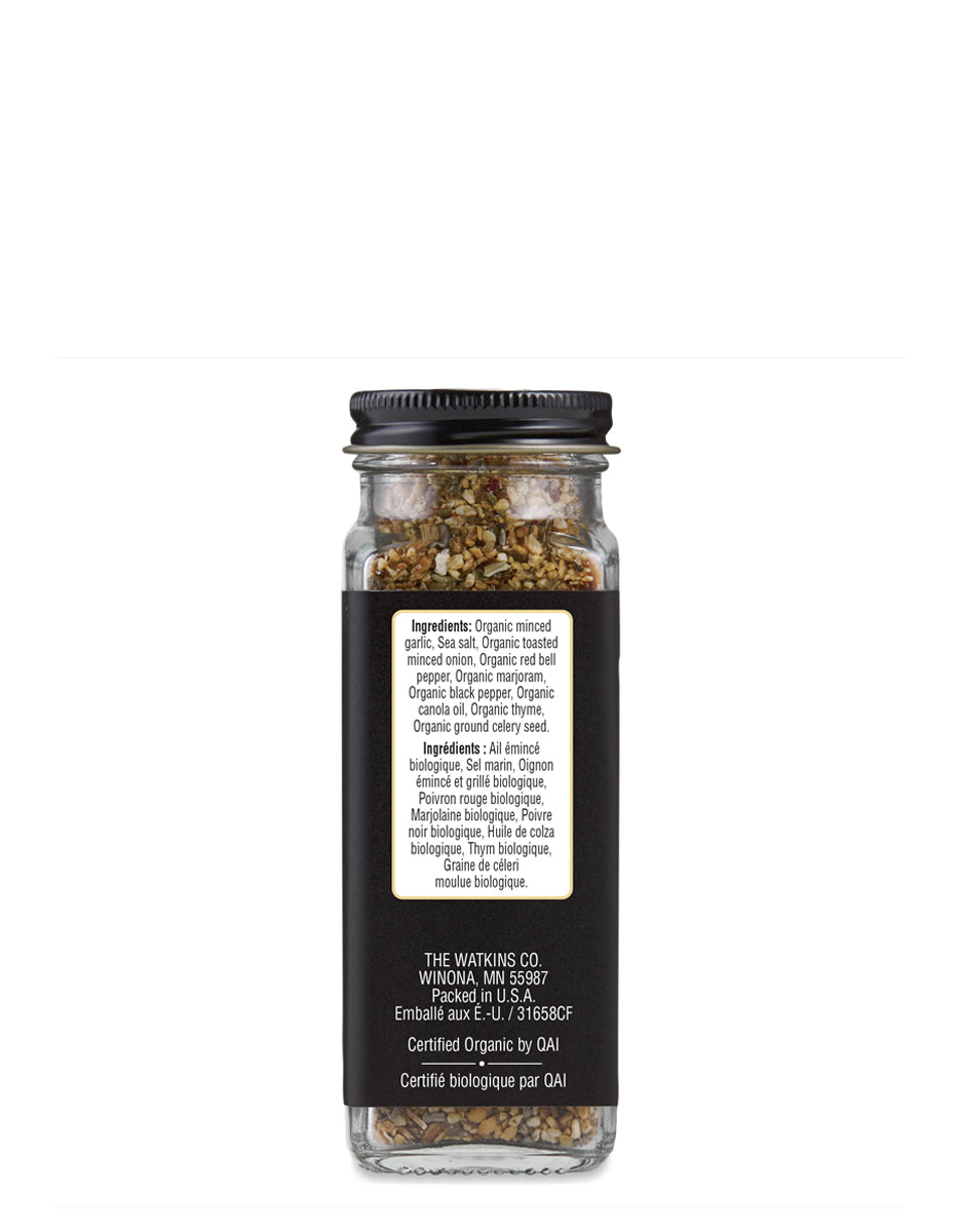 Organic Grilling Garlic & Herb Seasoning