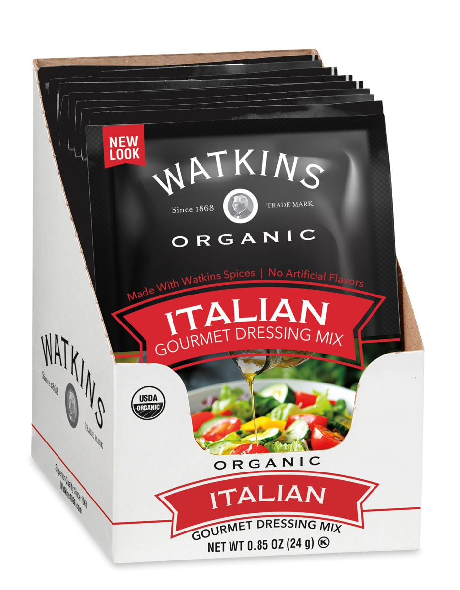 Organic Italian Dressing Mix, Pack of 12