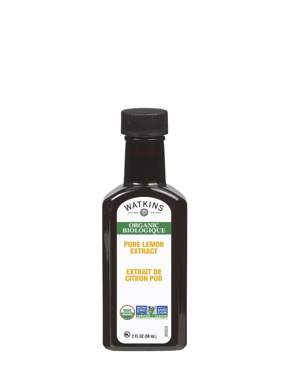 Organic Pure Lemon Extract, 2 fl. oz.
