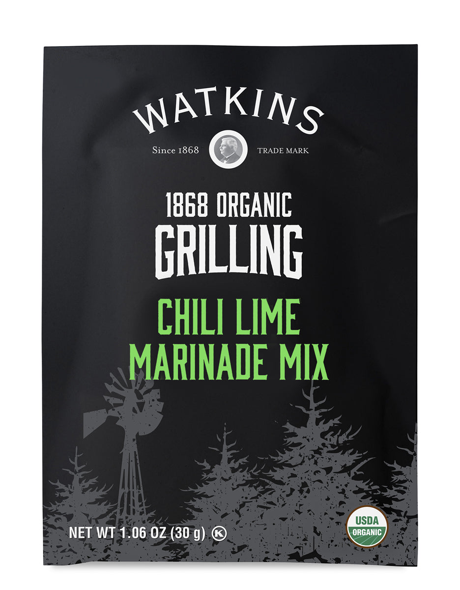 Organic Grilling Chili Lime Marinade Mix, Pack of 12