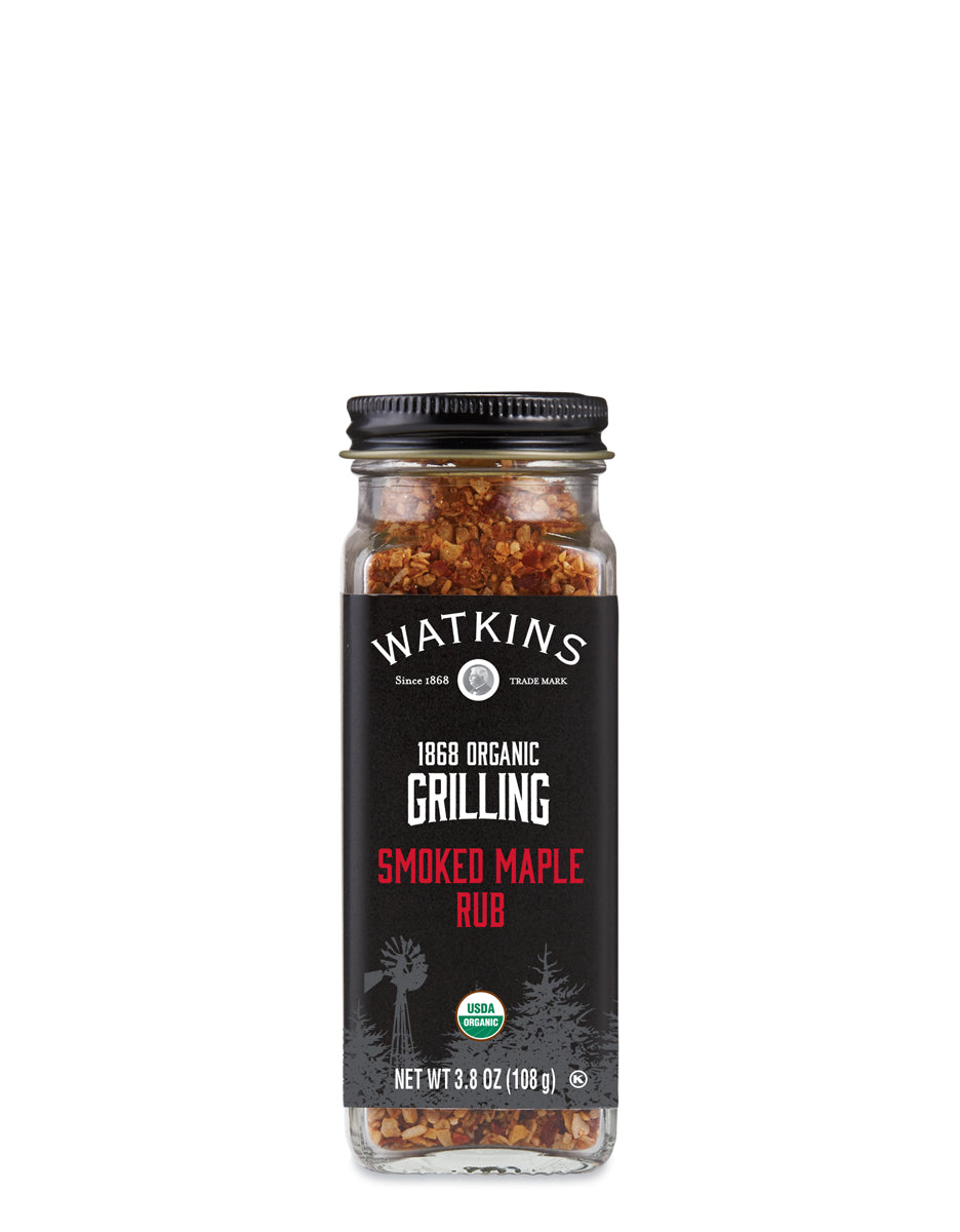 Organic Grilling Smoked Maple Rub, 3.8 oz.