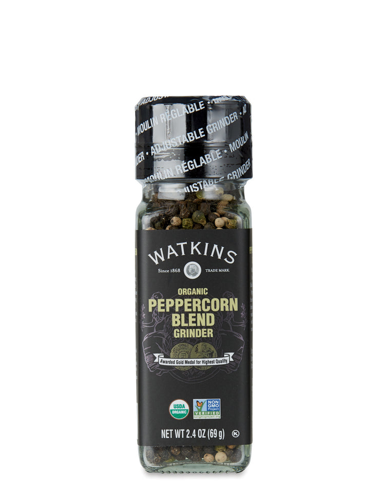 Organic Peppercorn Blend Grinder