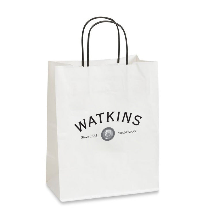 Small White Delivery Bag 8x5x10 (25)