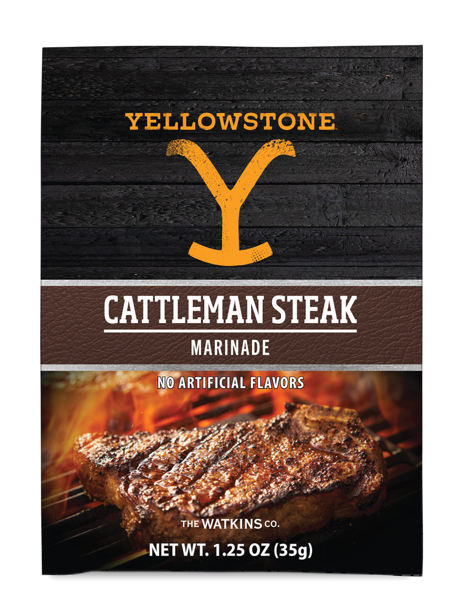 Yellowstone Cattleman Steak Marinade, Pack of 12