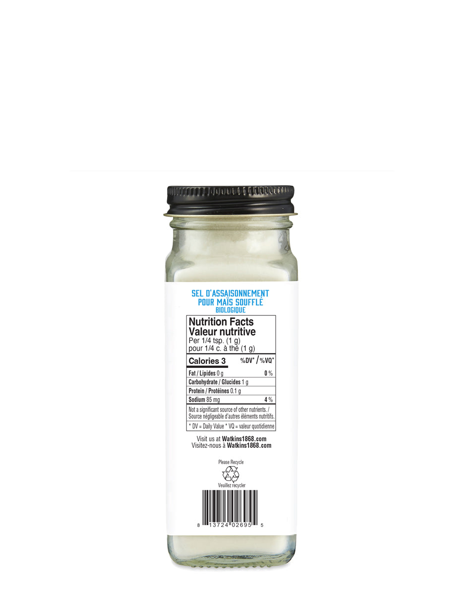 Organic Ranch Popcorn Seasoning Salt
