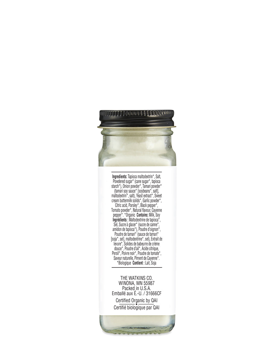 Organic Ranch Popcorn Seasoning Salt