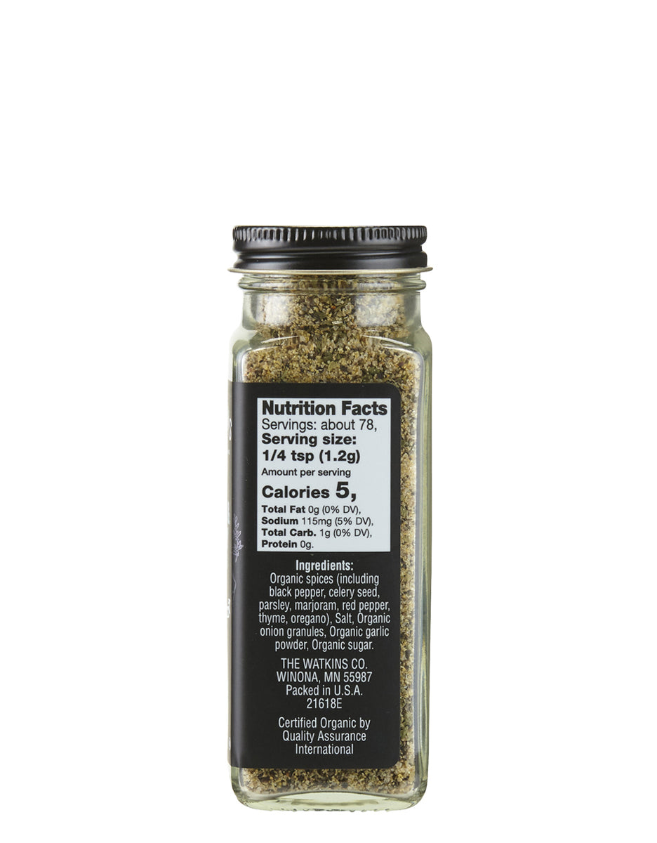 Organic Seafood & Poultry Seasoning
