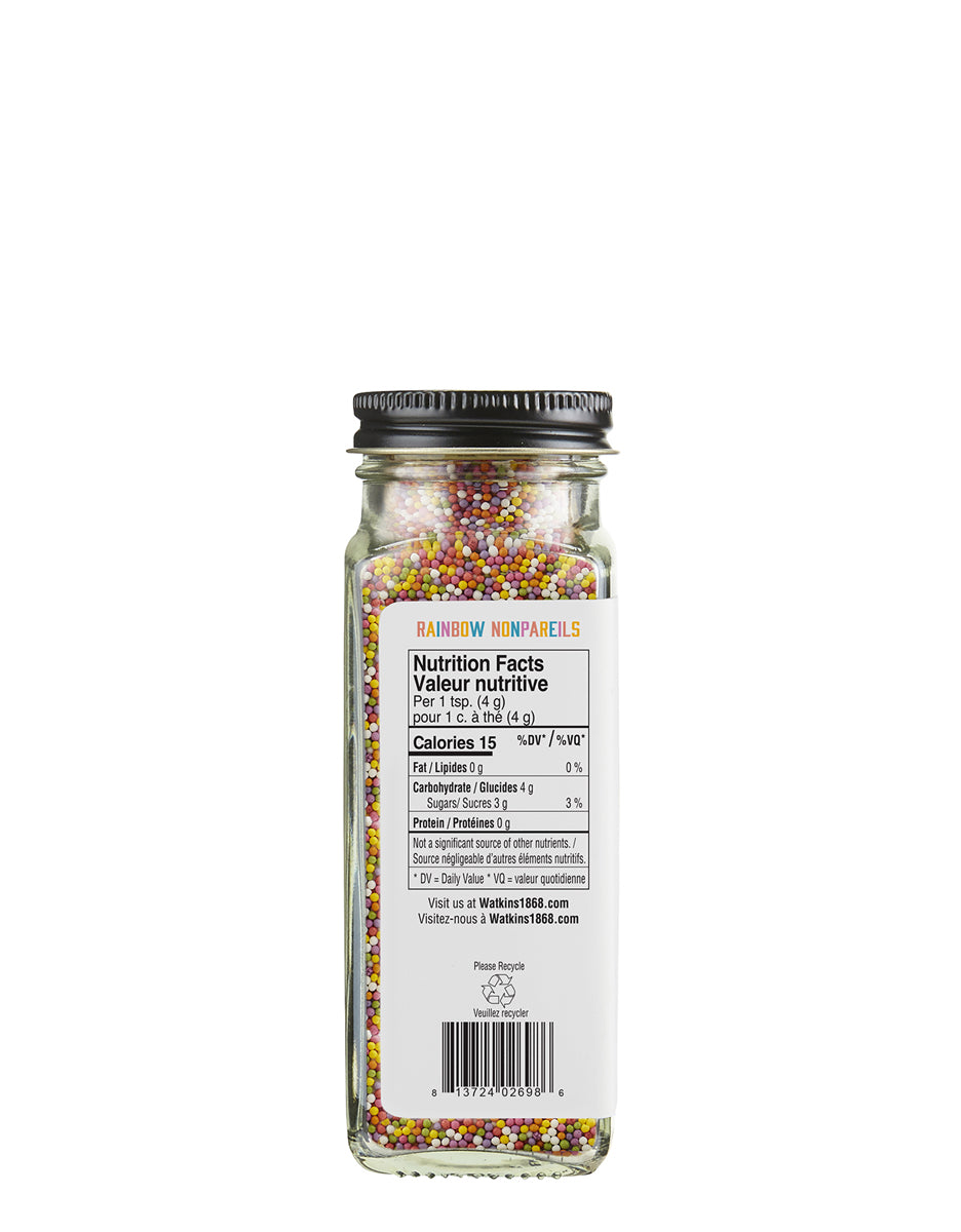 Rainbow Sprinkles, Nonpareils